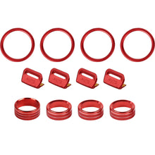 For 2018-2023 Jeep Wrangler JL & Gladiator JT Aluminum Air Vent & Center Console Control Trim Cover Kit（12 pcs） RT-TCZ
