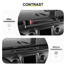 For 2018-2023 Jeep Wrangler JL & Gladiator JT Center Console Dash Phone Holder Bracket Storage Box Tray RT-TCZ