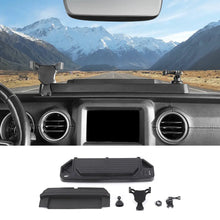 For 2018-2023 Jeep Wrangler JL & Gladiator JT Center Console Dash Phone Holder Bracket Storage Box Tray RT-TCZ