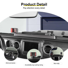 For 2018-2023 Jeep Wrangler JL & Gladiator JT Center Console Dash Phone Holder Bracket Storage Box Tray RT-TCZ