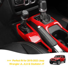 For 2018-2023 Jeep Wrangler JL & Gladiator JT Dashboard Gear Shift Panel Trim Cover RT-TCZ