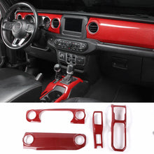 For 2018-2023 Jeep Wrangler JL & Gladiator JT Dashboard Gear Shift Panel Trim Cover RT-TCZ