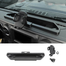 For 2018-2023 Jeep Wrangler JL & Gladiator JT Inner Center Dash Phone Holder Bracket Storage Tray Cover RT-TCZ
