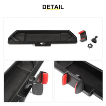 For 2018-2023 Jeep Wrangler JL & Gladiator JT Inner Center Dash Phone Holder Bracket Storage Tray Cover RT-TCZ