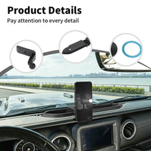 For 2018-2023 Jeep Wrangler JL & Gladiator JT Interior Center Console Magnetic Phone Mount Holder Bracket RT-TCZ