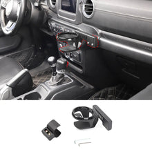 For 2018-2023 Jeep Wrangler JL & Gladiator JT Interior Copilot Handle Cup Bottle Holder Mount Bracket RT-TCZ