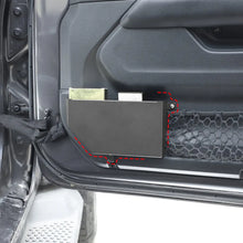 For 2018-2023 Jeep Wrangler JL & Gladiator JT Interior Front Rear Door Mesh Storage Pockets Box RT-TCZ