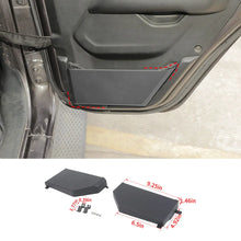 For 2018-2023 Jeep Wrangler JL & Gladiator JT Interior Front Rear Door Mesh Storage Pockets Box RT-TCZ