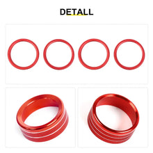 For 2018-2023 Jeep Wrangler & Gladiator JT Air Conditioning Headlight Switch Dashboard Air Vent Trim Ring (8 pcs) RT-TCZ