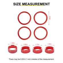 For 2018-2023 Jeep Wrangler & Gladiator JT Air Conditioning Headlight Switch Dashboard Air Vent Trim Ring (8 pcs) RT-TCZ