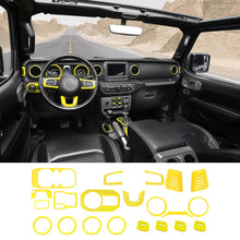 For 2018-2023 Jeep WranglerJL/Gladiator JT 21 x Interior Center Console Trim Kit RT-TCZ