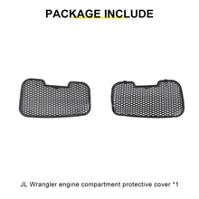 For 2018-2024 Jeep Wrangler JL & Gladiator JT Engine Hood Air Intake Dust Stuc Dustproof Cover Accessories RT-TCZ