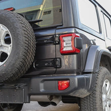 For 2018-2025 Jeep Wrangler JL 4-Door Door Hinge Spare Tire Holder Decor Cover Trim RT-TCZ