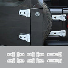 For 2018-2025 Jeep Wrangler JL 4-Door Door Hinge Spare Tire Holder Decor Cover Trim RT-TCZ