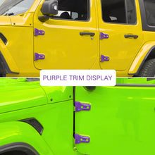 For 2018-2025 Jeep Wrangler JL JLU & Gladiator JT Door Hinge Covers Protector Decoration Trim Kit RT-TCZ