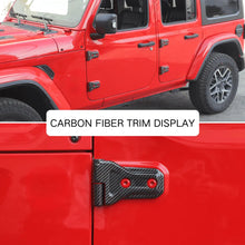 For 2018-2025 Jeep Wrangler JL JLU & Gladiator JT Door Hinge Covers Protector Decoration Trim Kit RT-TCZ