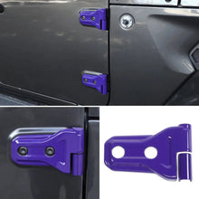 For 2018-2025 Jeep Wrangler JLU 4Door 24PCS Exterior Trim Kits Door & Hood Hinge Covers RT-TCZ