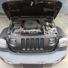 For 2018-2026 Jeep Wrangler JL / Gladiator JT Upper Radiator Cover Plate Durable Engine Bay Trim RT-TCZ