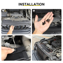 For 2018-2026 Jeep Wrangler JL / Gladiator JT Upper Radiator Cover Plate Durable Engine Bay Trim RT-TCZ