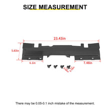 For 2018-2026 Jeep Wrangler JL / Gladiator JT Upper Radiator Cover Plate Durable Engine Bay Trim RT-TCZ