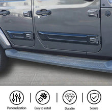 For 2018+ 4 Door Jeep Wrangler JL/JT 4pcs Door Scuff Guard Protector Cover Trim RT-TCZ