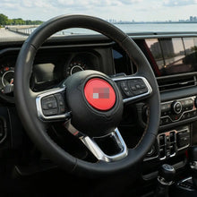 For 2018+ For Jeep Wrangler JL & Gladiator JT Interior Car Console Steering Wheel Center Panel Cover Trim RT-TCZ