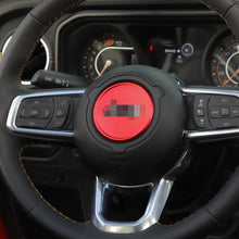 For 2018+ For Jeep Wrangler JL & Gladiator JT Interior Car Console Steering Wheel Center Panel Cover Trim RT-TCZ