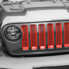 For 2018+ JL Wrangler/JT Gladiator Front Honeycomb Mesh Grille Inserts Trim Low-end Version RT-TCZ