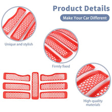 For 2018+ JL Wrangler/JT Gladiator Front Honeycomb Mesh Grille Inserts Trim Low-end Version RT-TCZ