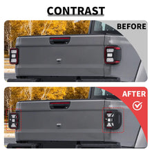 For 2018+ Jeep Gladiator JT Car Rear Halogen Lamp Taillight & Front Headlight Decor Cover Trim Kit (6 pcs) RT-TCZ