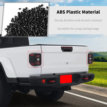 For 2018+ Jeep Gladiator JT Exterior LED Rear Tail Light Guards Cover Trim (4 pcs) RT-TCZ
