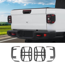 For 2018+ Jeep Gladiator JT Exterior LED Rear Tail Light Guards Cover Trim (4 pcs) RT-TCZ