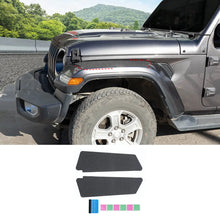 For 2018+ Jeep JL Wrangler / Gladiator JT Front Fender Flare Anti-Scuff Protectors Stickter RT-TCZ