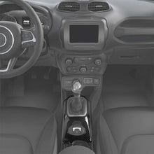 For 2018+ Jeep Renegade Gear Shift Frame Decor Pannel Cover Trim RT-TCZ