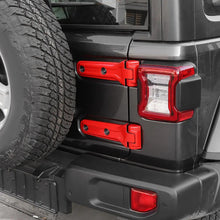 For 2018+ Jeep Wrangler JL 16 x Side Door+Hood+Spare Tire Hinge Cover Trim 2Dr RT-TCZ