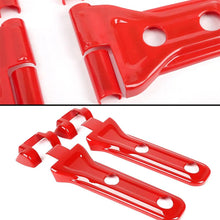 For 2018+ Jeep Wrangler JL 16 x Side Door+Hood+Spare Tire Hinge Cover Trim 2Dr RT-TCZ