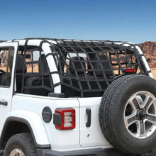 For 2018+ Jeep Wrangler JL 2-Door 3pcs Side Cargo Luggage Mesh Net Kit RT-TCZ
