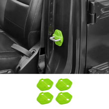 For 2018+ Jeep Wrangler JL 2-Door Car Door Lock Latch Protect Cover Trim RT-TCZ