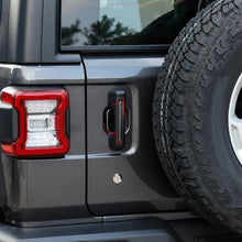 For 2018+ Jeep Wrangler JL 2-Door Version Exterior Door Handle Bowl Sticker Trim Cover (3 pcs) RT-TCZ