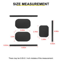 For 2018+ Jeep Wrangler JL 2-Door Version Exterior Door Handle Bowl Sticker Trim Cover (3 pcs) RT-TCZ