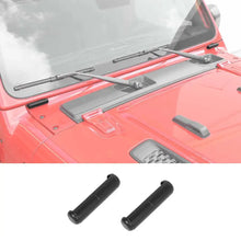 For 2018+ Jeep Wrangler JL 2 x Front Windshield Hinge Decor Exterior Trim RT-TCZ