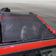 For 2018+ Jeep Wrangler JL 2Door Mesh Shade Top Cover Provides UV Insulation Net Short Size RT-TCZ