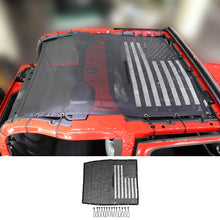 For 2018+ Jeep Wrangler JL 2Door Mesh Shade Top Cover Provides UV Insulation Net Short Size RT-TCZ