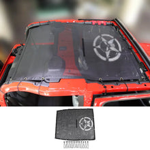 For 2018+ Jeep Wrangler JL 2Door Mesh Shade Top Cover Provides UV Insulation Net Short Size RT-TCZ