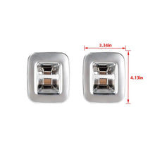 For 2018+ Jeep Wrangler JL 2x Tail Trunk Rear Box Hook Holder Cover Trim RT-TCZ