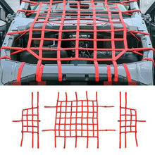 For 2018+ Jeep Wrangler JL 3pcs Side Cargo Luggage Mesh Net Kit RT-TCZ