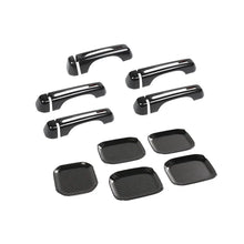 For 2018+ Jeep Wrangler JL 4-Door 15 x Exterior Handle Shell Door Bowl Trim RT-TCZ