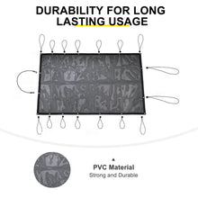 For 2018+ Jeep Wrangler JL 4-Door Sunshade Cargo Net Rear Trunk Heat Insulation Mesh UV Protection RT-TCZ