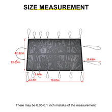 For 2018+ Jeep Wrangler JL 4-Door Sunshade Cargo Net Rear Trunk Heat Insulation Mesh UV Protection RT-TCZ