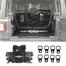 For 2018+ Jeep Wrangler JL 4-Door Trunk Pet Pad Cargo Liner Mat Waterproof Dog Seat Cover with Storage Bag (Not fit for 4xe) RT-TCZ